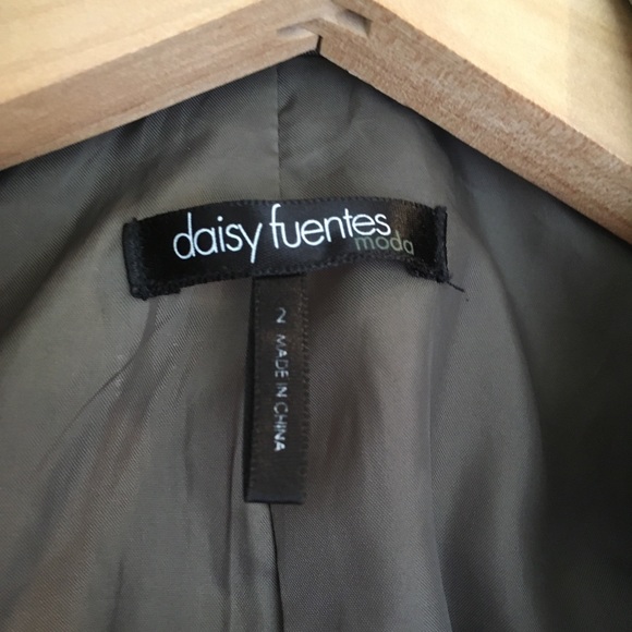 ♦️ Brown Womens Quarter-sleeve Blazer - Picture 6 of 6